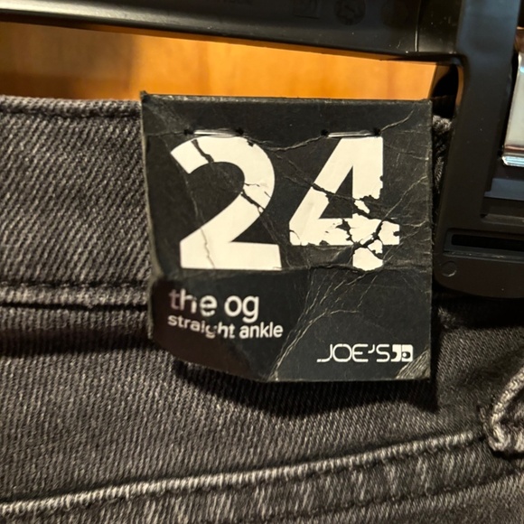Joe's Jeans The OG Straight Ankle Jeans in Fantine Size 24 NWT - Picture 4 of 8